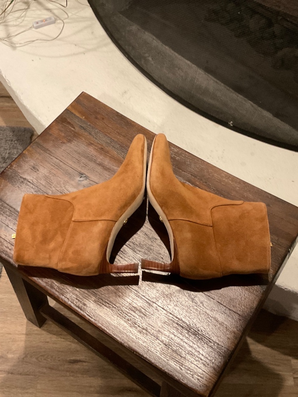 Veronica Beard Kelby Ankle Bootie Hazelwood Suede Size 7 - Picture 6 of 8